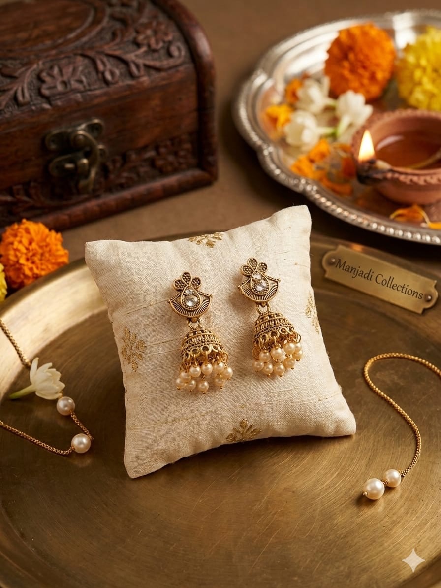Traditional Jimikki / Jhumka for Classic Elegance